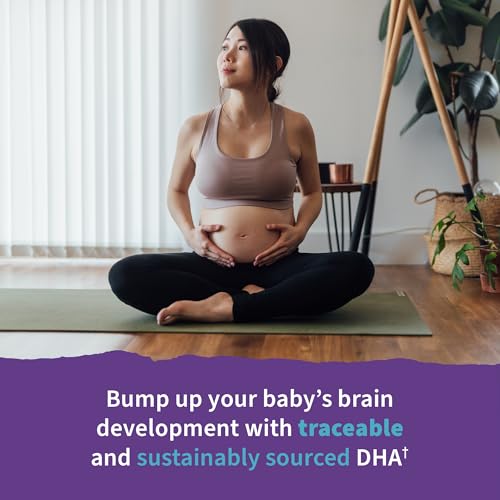 Image of Garden of Life Dr. Formulated Prenatal DHA Fish Oil - 500mg DHA & DPA in Triglyceride Form 100% DV Vitamin D3, Single Source, Mercury Free Omega 3 Supplements for Women's Health, 30 Softgels
