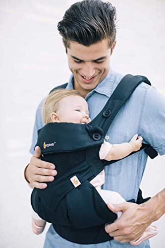 Ergobaby 360 Cool Air Mesh Draagzak - Ergonomische Draagzak met Verstelbare Posities, Gewatteerde Heupriem en Opklapbare… - Image 6