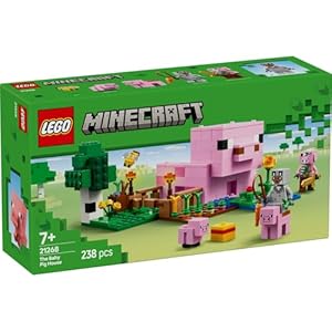 Amazon.co.jp - レゴ® マインクラフト 赤ちゃんブタのおうち 21268