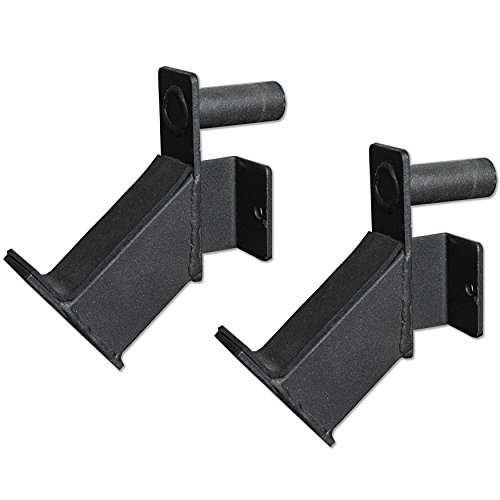 Valor Fitness MB-G Short Barbell Holder Accessory Set for BD-11, BD-20, and BD-41 Power Racks