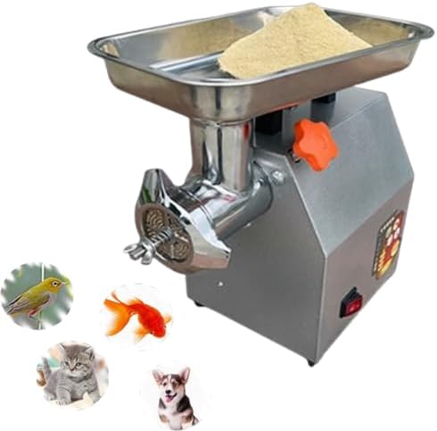 Electric Pellet Mill for Animal Feed - Pellet Machine for Cat, Dog, Bird, and Fish Feed Production - Ideal for Small Farms and Home Use