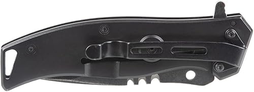 Miniatura 6 de Klein Tools 44228 - Navaja de bolsillo para electricista con hoja de acero inoxidable perfecta para dividir cables pelar alambre y tareas diarias