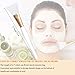 Tegelrying Facial Mask Brush,6 Pieces Soft Face Brushes Mud Mask Applicator Clear Handle for Applying Sleeping Mask,DIY Clay Mask,Body Lotion,Eye Peel Women Girls Makeup Tools,Gold and Silver