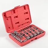 All in One Security Bit Set 30PC Star Socket Set Bit And Socket Set With Travel Case