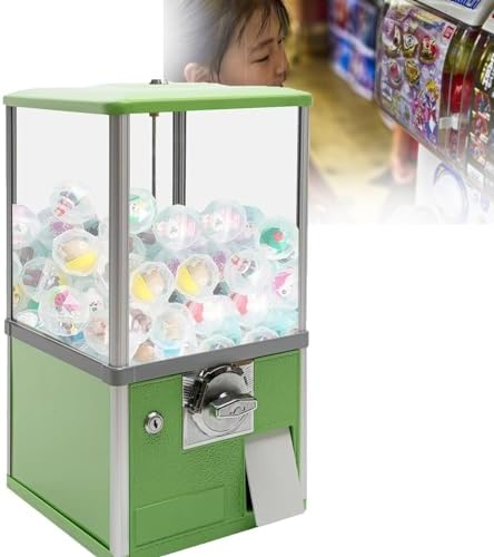 Automatic Commercial Capsule Vending Machine - Gumball & Candy Dispenser for Retail, Game Stores & Kids Entertainment - Easy to Use, High Capacity, Durable Design