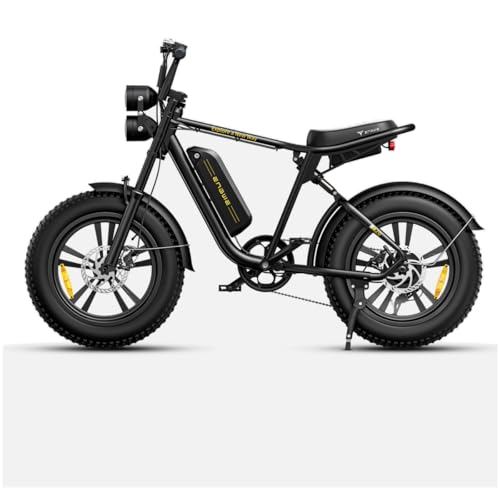 ENGWE M20/M1 Bici Elettrica Uomo, 150KM/75KM 90KM/170KM,Autonomia Sistema con 20'×4.0 Fat Tire,48V 26AH/13AH/15.6AH/28.6AH E-bike Off-roade Cambio 7 Velocità e Sospensione Completa