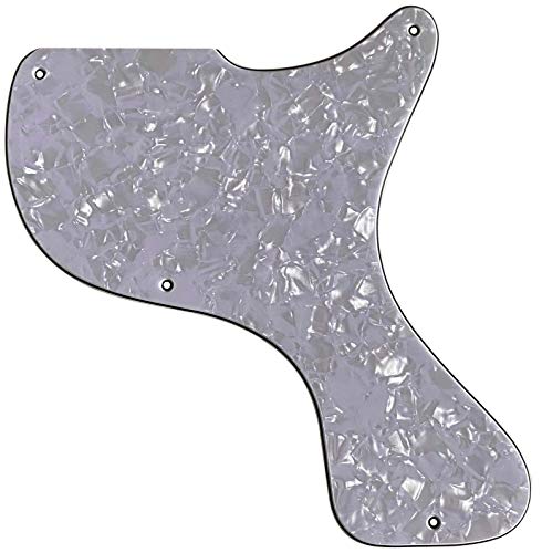 For Gibson Les Paul �W���j�A 1958 �M�^�[�s�b�N�K�[�h �X�N���b�`�v���[�g (4�w�z���C�g�p�[��)