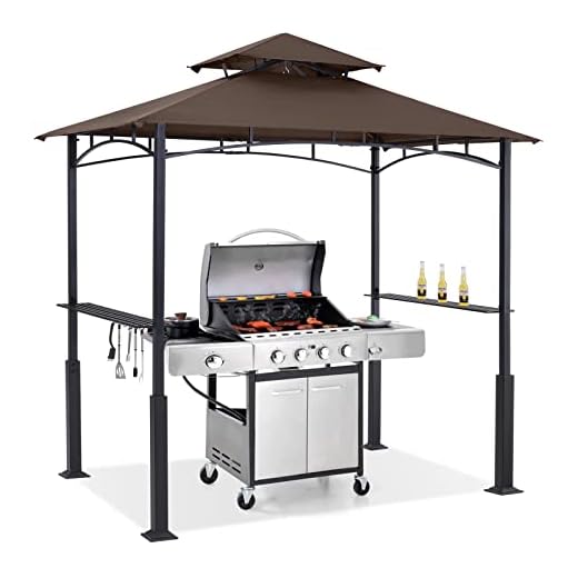 Best grill umbrella ABCCANOPY 8x5 Grill Gazebo for BBQ