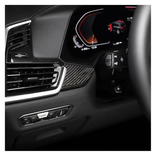 Panneau de console centrale pour BMW X5 G05 accessoires carbone véritable - 7