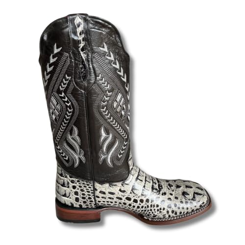Image of Men's Alex Western Cowboy Boots Square Toe Pull On