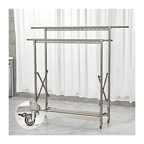 Étendoir à linge pliable idéal pour balcon et intérieur modulable