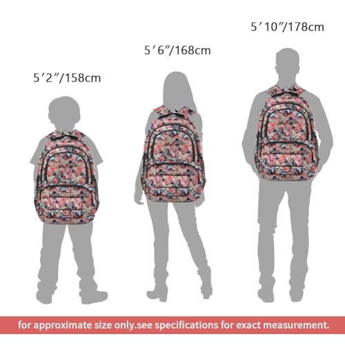 Image of rickyh style School Backpack Travel Bag for Men & Women Lightweight College