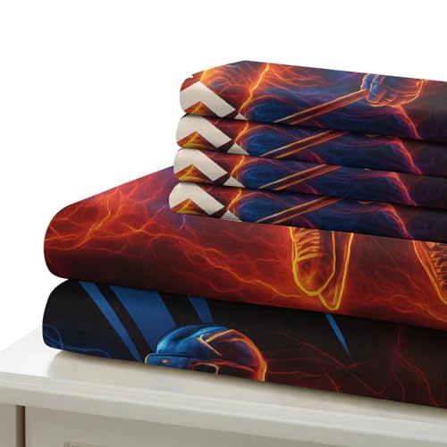 Housse de couette hockey microfibre résistante hypoallergénique avec fermeture éclair - 7
