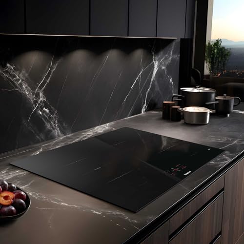 Plaque de cuisson à induction HISENSE HI8421BSC 80 cm 4 zones Surface en verre trempé - vue 9