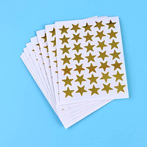 TOYMYTOY 30 feuilles mérite récompenses étoiles autocollants coloré étoiles autocollants pour enfants Motivation