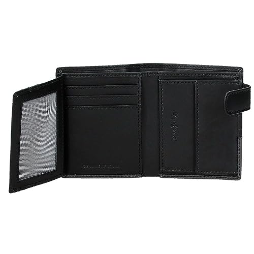 Pepe Jeans Unisex. 7831231 Carteira Dupla Em Pele Com Fecho De Clique Preto (Osfa), Casual - 3