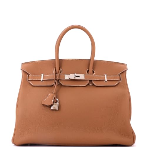 Hermès, Pre-Loved Birkin Handbag 35, Gold