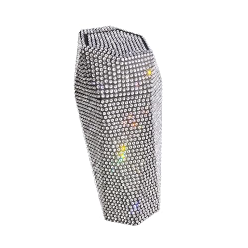 Mini poubelle de voiture strass pour garder votre voiture propre et chic