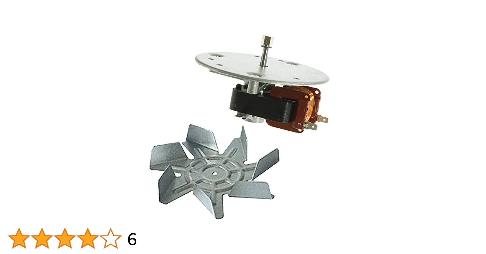 Spares2go Fan Klinge Und Motor Einheit Fu00fcr Belling Ofen/Herd