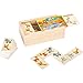 Produktbild Small Foot Domino Safari aus Holz, lustiges Legespiel mit bunten Tiermotiven, FSC 100%-Zertifiziert, 10963