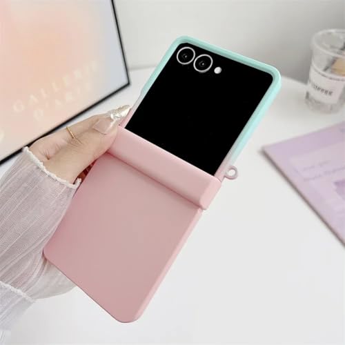 Coque rigide Galaxy Z Flip6 blanc mat avec protection charnière - 4