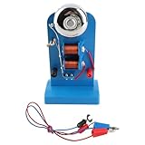 cloche pour horloge [CONCEPTION VERTICALE STABLE] Le kit dispose d'une base robuste qui assure la stabilité pendant les expériences tout en conservant une position verticale pour une meilleure visibilité. Les élèves peuvent observer clairement le mouvement de l'ancre, du marteau et de la cloche, améliorant ainsi leur compréhension de l'électromagnétisme.Le réglage vertical rend les démonstrations plus intuitives et efficaces.