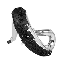 Polisport Armadillo - Krümmerschutz 2 Takt Schwarz