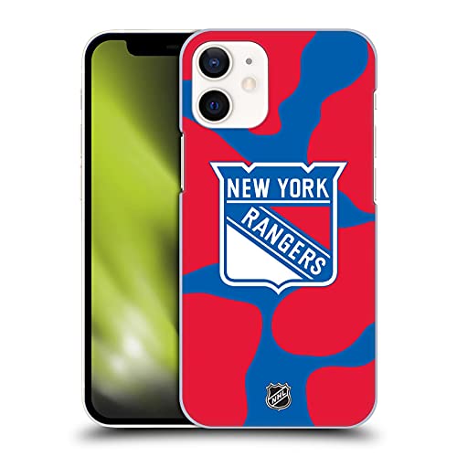 Head Case Designs Officially Licensed NHL Jersey New York Rangers Hard Back Case Compatible with Apple iPhone 12 Mini