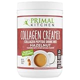 Primal Kitchen Hazelnut Collagen Creamer Powder, Collagen Peptide Drink Mix with MCT Oil,10.34 Ounces