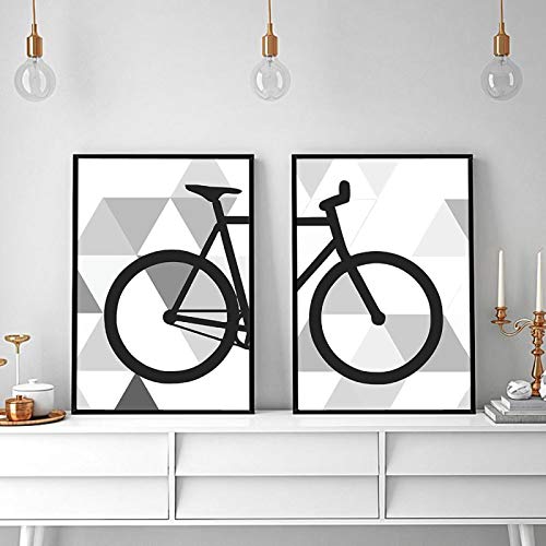 Affiches esthétiques noir et blanc habillent vos murs blancs sans éclat
