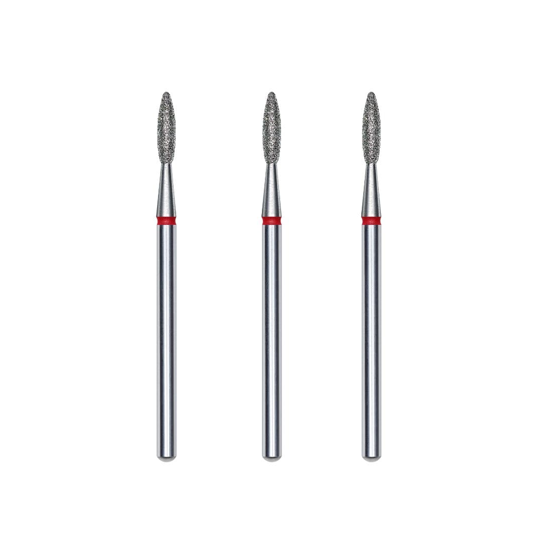 STALEKS PRO Diamantfräser Set – 3 Stück, 10 X 1,6 Mm, Abgerundet, Für Maniküre & Pediküre