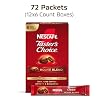 NESCAFE Taster's Choice، عبوات قهوة فورية، قهوة خفيفة متوسطة التحميص، مزيج منزلي، 12 صندوقًا (72 عبوة)