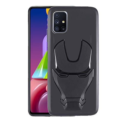 VIDO 3D Iron Man Avengers Back Case Cover | 360 Degree Protection | Shock Proof | Screen & Camera Protection | Soft Silicon Rubberised Back Cover for Samsung Galaxy M51 (B08ZJ3677B) Amazon Price History, Amazon Price Tracker