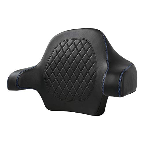 C.C. RIDER Black Diamond Sissy Bar - Wrap-around King Chopped