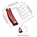 Upgraded Meat Claws - Premium Stainless Steel Meat Shredder with No-Slip Wooden Handle & BPA-Free Forks, Perfect for Shredding, Pulling, Handing, Lifting & Serving Pork, Turkey & Chicken (2 Pcs)