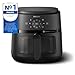 Philips Air Fryer 2000 Series 6.2L – Healthy Frying with RapidAir Technology, 13 Cooking Programs, Touchscreen, Viewing Window, Up to 90% Less Fat, Dishwasher Safe (NA230/09)