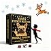 Funny French Bulldog 2025 Advent Calendar,Christmas 24 Days Countdown Calendar Gifts,Dogs Surprise Calendar Decoration (Red Riding Hood Puppy)