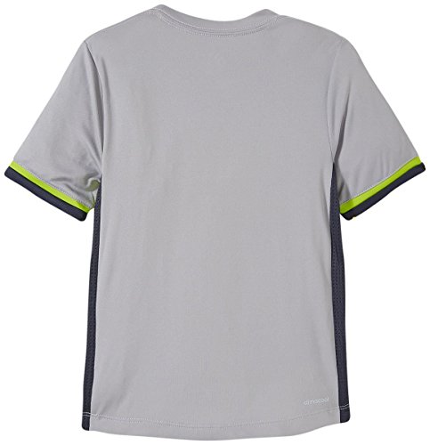 adidas Baby Boys' Clima Soccer Top, Silver Gray, 4T2