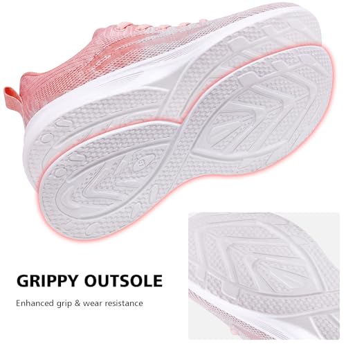Image of Padgene Womens Sneakers Lightweight Tennis Walking Shoes Sports Running Shoes for Woman Mesh Breathable Gym Fashion Sneakers Athletic Comfortable Casual