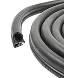 Car Door Rubber Seal Strip for Honda Civic Hatchback 4-Door 2016-2021, U-Shaped Automotive Door Weather Stripping Soundproof Sealing Edge Protector,3m