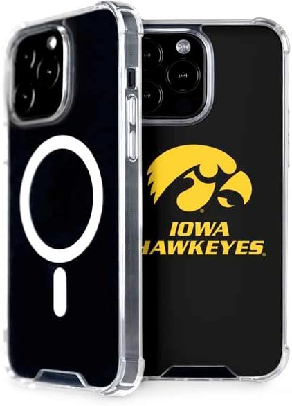 Skinit Phone Case Compatible with MagSafe iPhone 15 Pro Max - Officially Licensed University of Iowa Hawkeyes Design