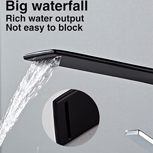 Robinet d'eau chaude cascade au design haut de gamme blanc et chromé - 7