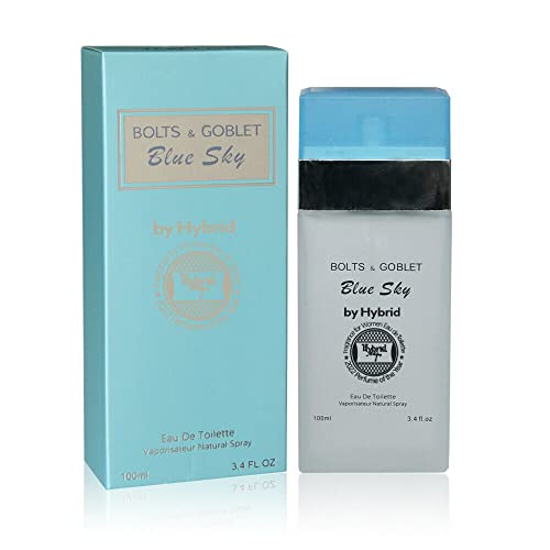 Hybrid & Company Blue Sky for women Romantic and Sensual Perfume Eau de Parfum 3.4 Fl oz