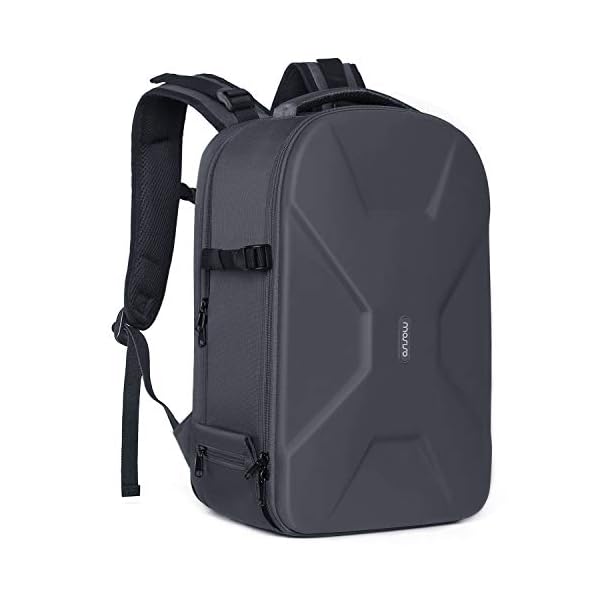 MOSISO-Camera-Backpack-DSLRSLRMirrorless-Photography-Camera-Bag-15-16-inch-Waterproof-Hardshell-Case-with-Tripod-HolderLaptop-Compartment-Compatible-with-CanonNikonSony-Gray MOSISO Camera Backpack, DSLR/SLR/Mirrorless Photography Camera Bag 15-16 inch Waterproof Hardshell Case with Tripod Holder&Laptop Compartment Compatible with Canon/Nikon/Sony, Gray