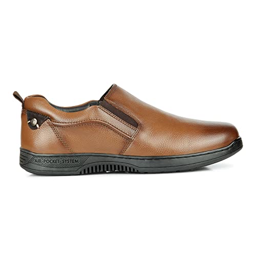 Image of ID Slip-On Leather Semiformal Shoes for Men
