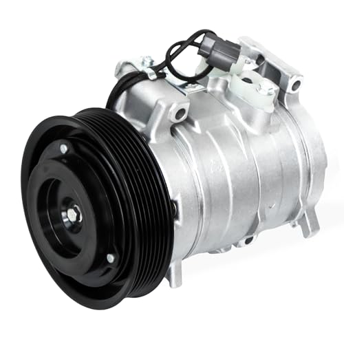 YOMALL 28003C AC Compressor AC Compressor with Clutch Fits for 2003 2004 2005 2006 2007 Accord 2.4L Air Conditioning Compressor Replace OE 38800RAAA01 78389
