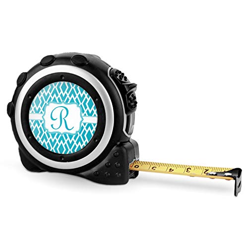 Cinta métrica personalizada de diamante geométrico 16 ft miniatura 1