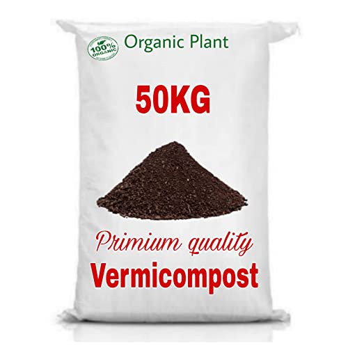 Image of Primium Quality Vermicompost for Plants (50Kg), Granules