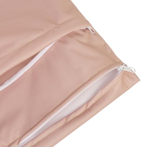 Image of babygoal Wet Dry Bags for Baby Cloth Diapers, Washable Travel Bags, Beach, Pool, Gym Bag for Swimsuits & Wet Clothes with 2 Pockets 3 Pack 3LN33-IN