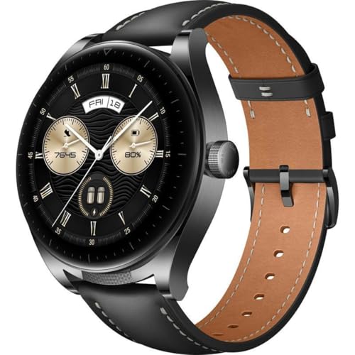 Image of HUAWEI WATCH Buds, Earbuds & Watch Come into 1, Innovative Touch Controls, AI Noise Cancellation Calling, Lightweight, Health Management, Advanced Design, Durable, Compatible with Android & iOS, Black